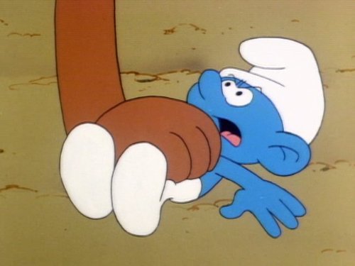 Grouchy Smurf