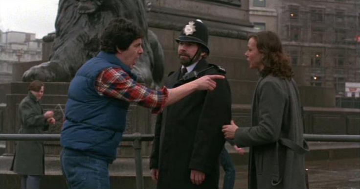 Bobby in Trafalgar Square