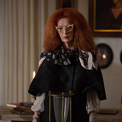 Gloria Mott, Myrtle Snow, Moira O'Hara (Old), Shachath, Bebe Babbitt, Mama Polk, Unnamed Patient