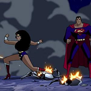 Princess Diana, Wonder Woman, Child Monk, Lord Wonder Woman, Rampage, Reporter, Watchtower Computer